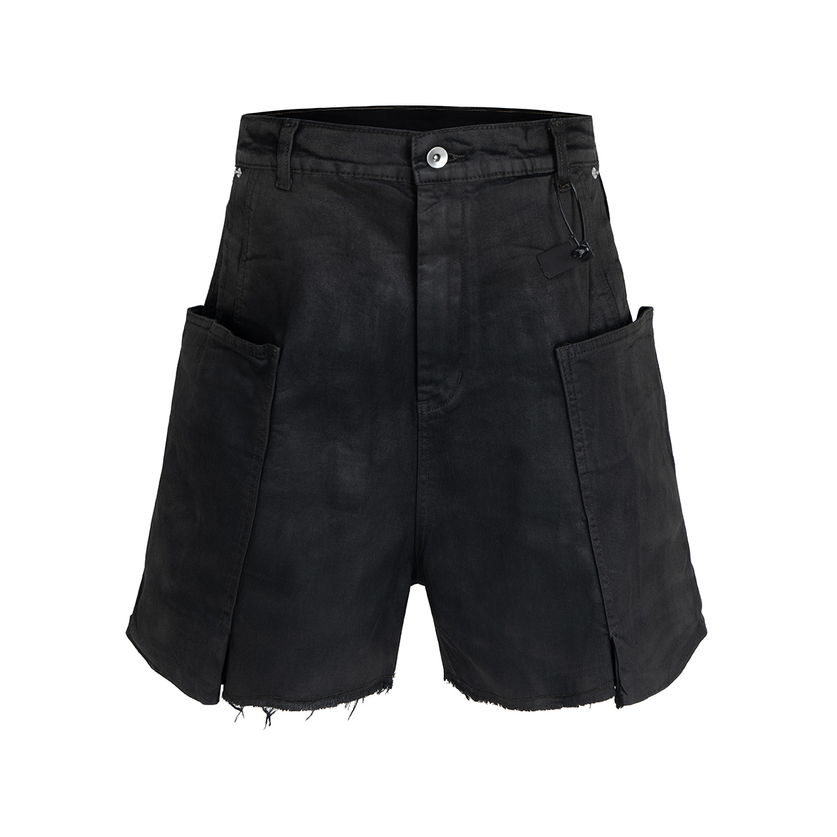 Shorts Denim Frayed - Męskie szorty jeansowe streetwear na lato,