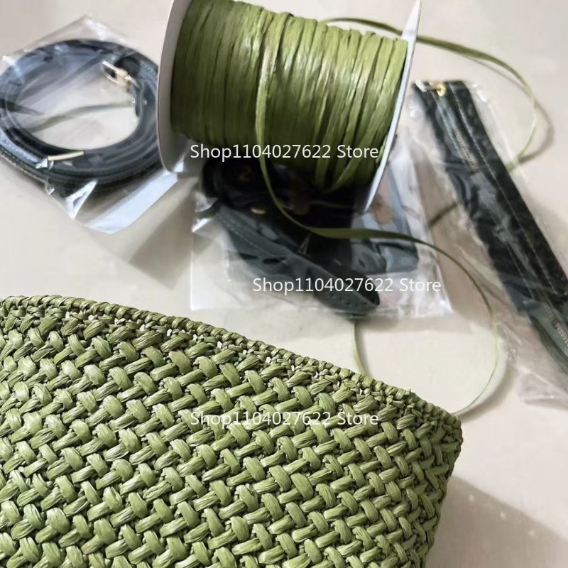 120g/rolka Matowa Rafia Sztucz – Crochet Bag Raffia recenzja i cena